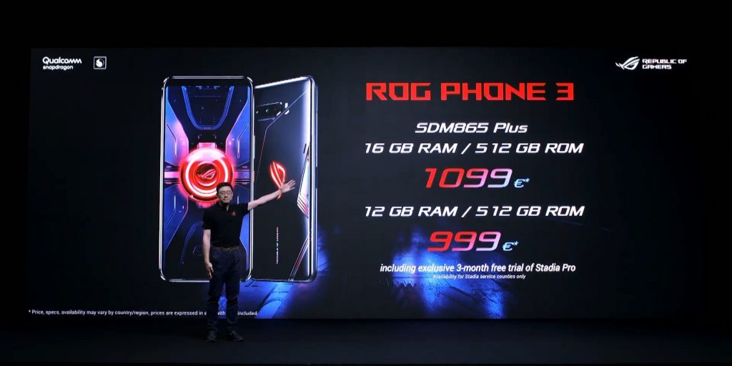 ASUS ROG Phone 3 price 1