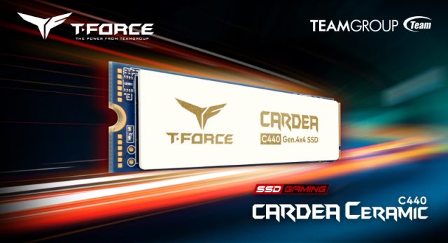 T-FORCE CARDEA Ceramic C440 announced by TEAMGROUP