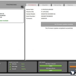 Kinghston KC600 SSD Manager 1