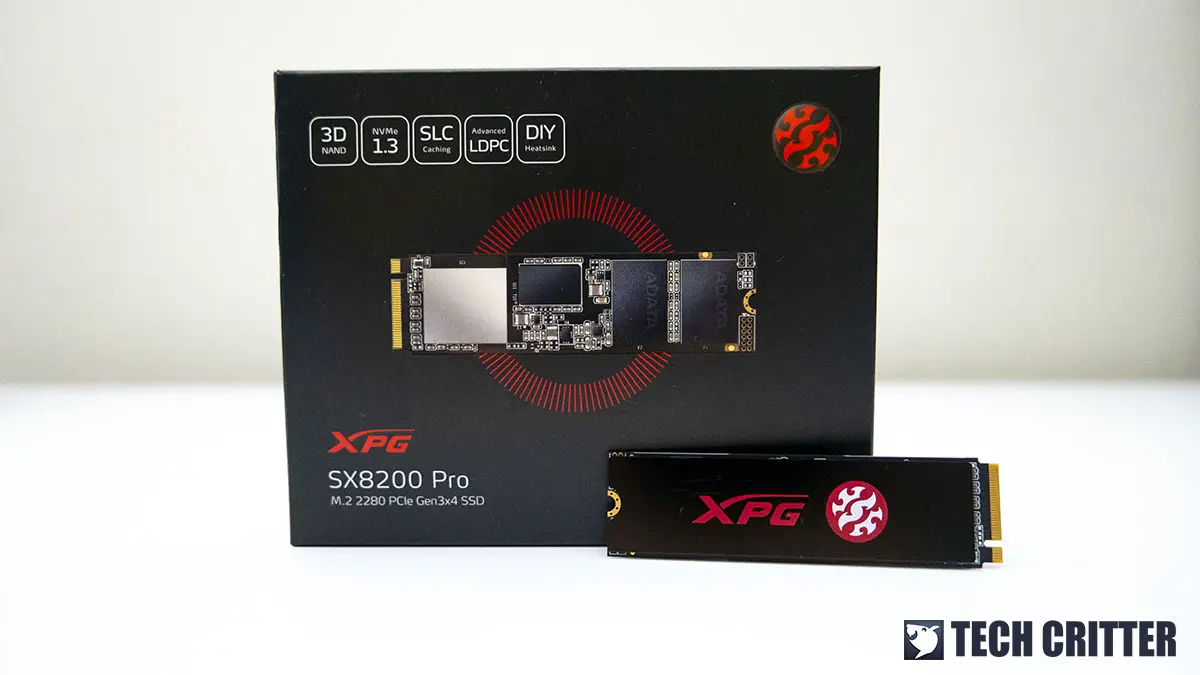 - XPG SX8200 Pro 1TB NVMe SSD