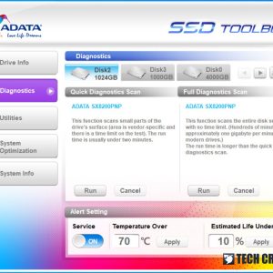 ADATA XPG SX8200 SSD Toolbox 2