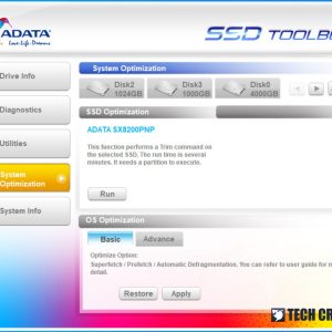 ADATA XPG SX8200 SSD Toolbox 4