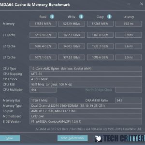 KLEVV BOLT XR AIDA64 DDR4 3600 CL18 1