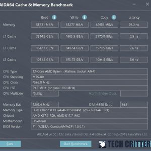 KLEVV BOLT XR AIDA64 DDR4 4600 CL20