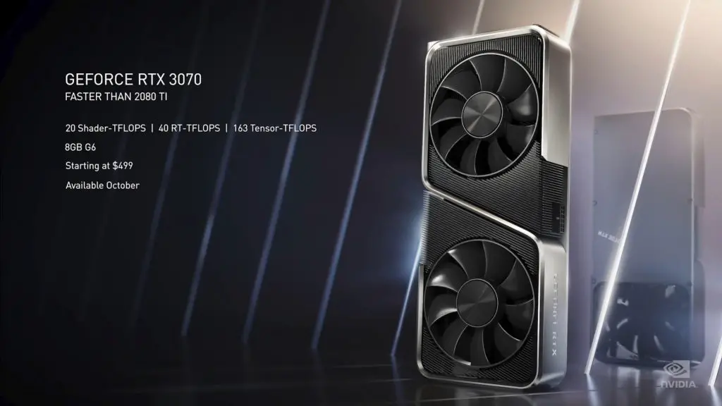 NVIDIA RTX 30 series announcement 5