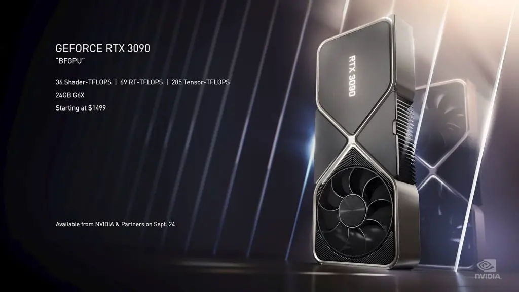 NVIDIA RTX 30 series announcement 6