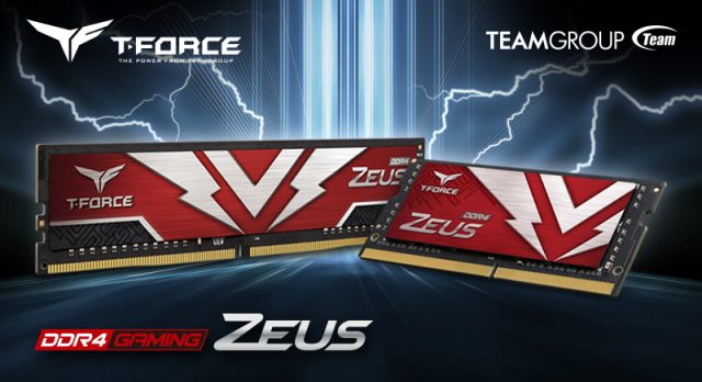 TEAMGROUP T-FORCE ZEUS RAM