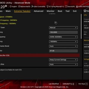 ASUS ROG CROSSHAIR VIII DARK HERO BIOS Dynamic OC Switcher 0