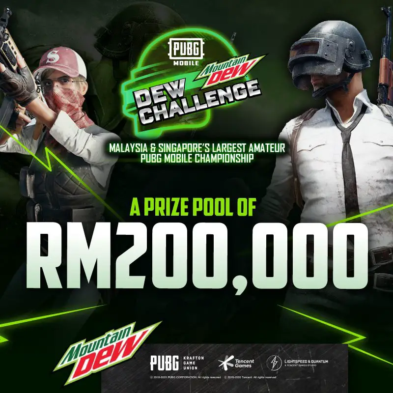 Mountain Dew PUBG Mobile