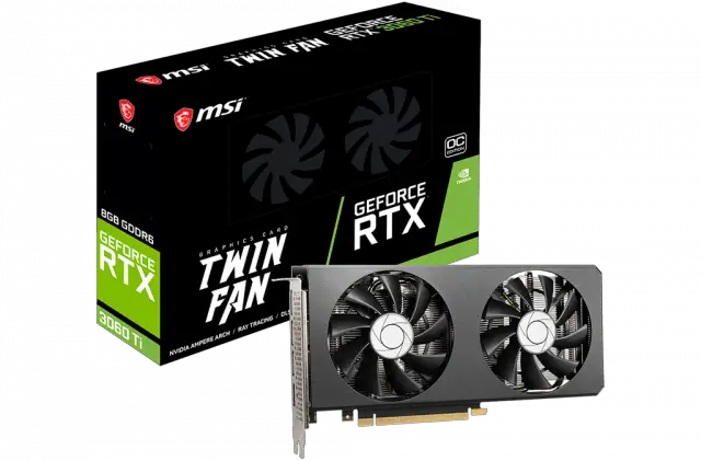 MSI RTX 3060 Ti TWIN FAN OC