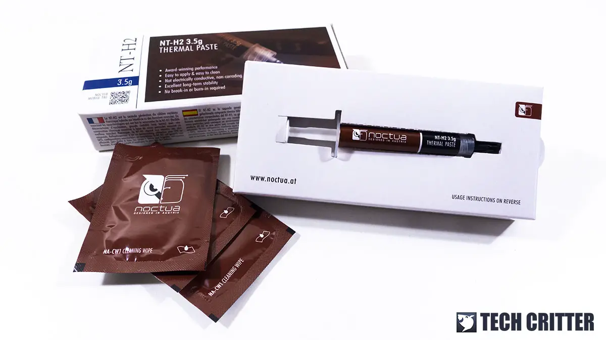 Noctua NT-H1 3.5g, Pro-Grade Thermal Compound Paste (3.5g) : Electronics 