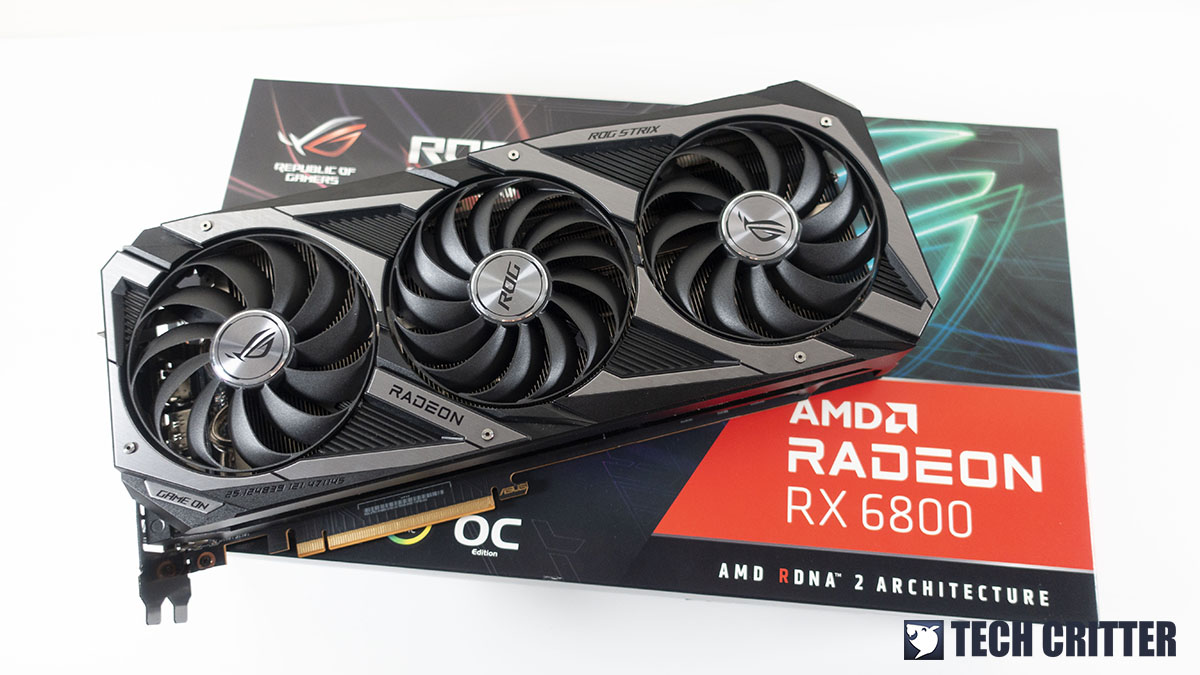 ASUS ROG STRIX Radeon RX 6800 OC Edition Review