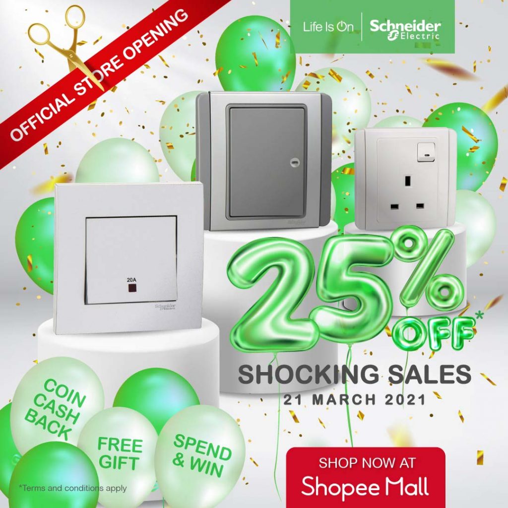 Schneider Electrics Shopee Mall