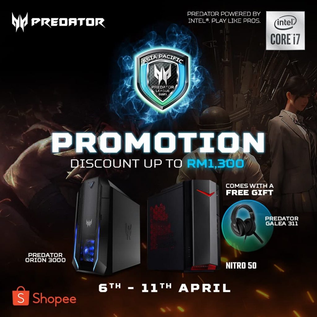 Acer Asia Pacific Predator League 2020 21 Promotion