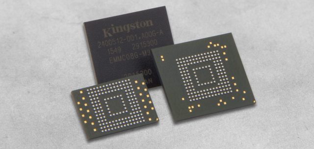Kingston NXP Partnership eMMC Family eMMC chips