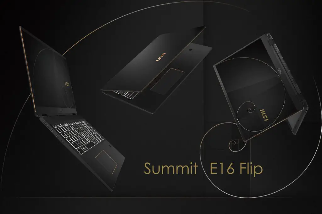 MSI Summit E16 Flip Featured