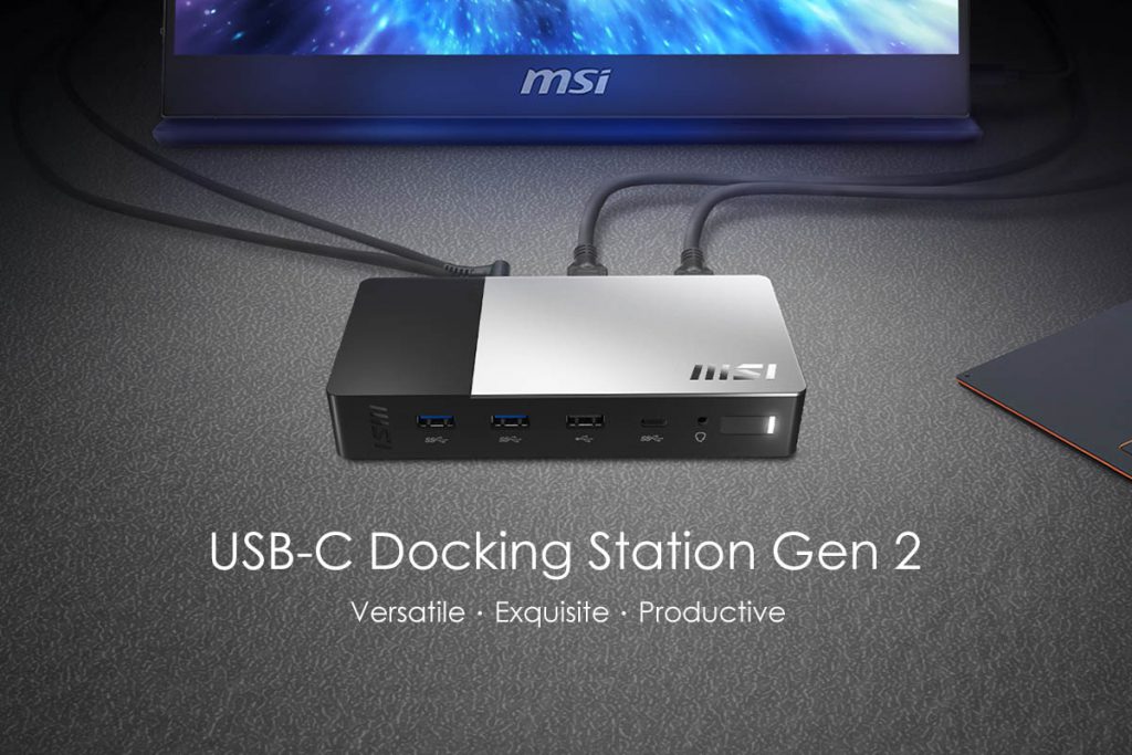MSI USC C Docking Station Gen 2 Stock
