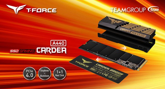TEAMGROUP T FORCE CARDEA A440 PCIe 4.0 SSD Featured