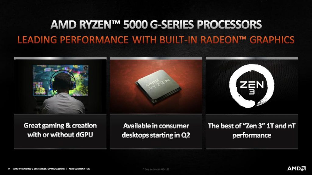 AMD Ryzen 5000 G Series