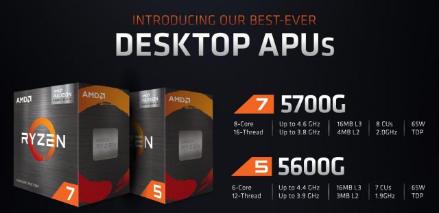 AMD Ryzen 7 5700G