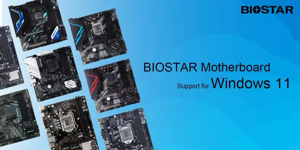 BIOSTAR Windows 11 Support