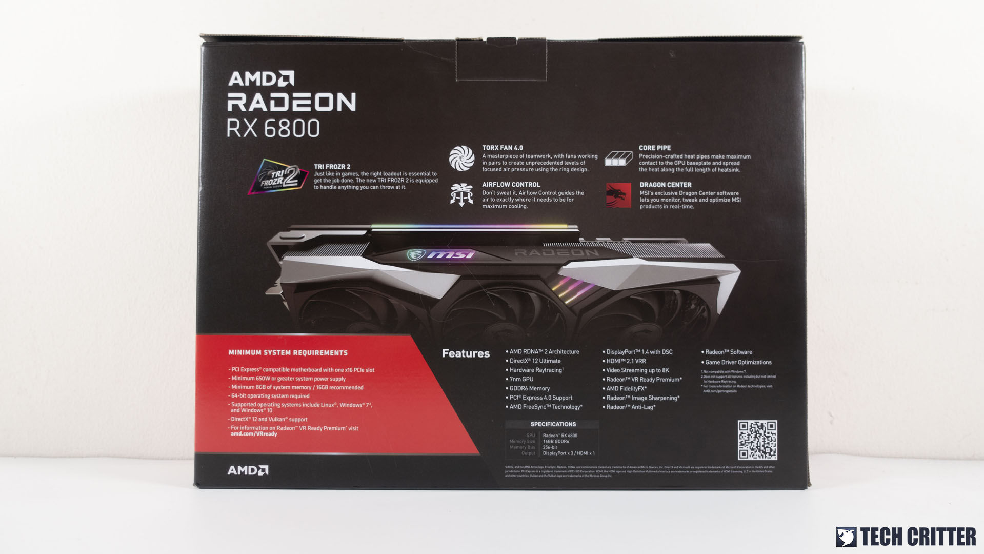 Radeon RX 6800 XT GAMING X TRIO 16G