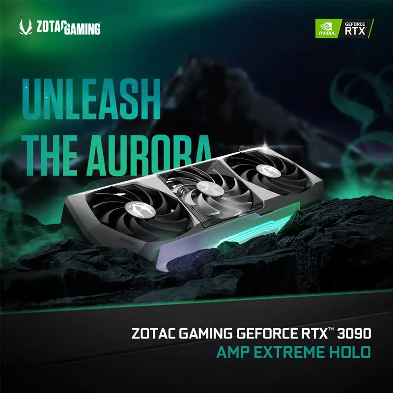 ZOTAC GAMING GeForce RTX 3090 AMP Extreme Holo