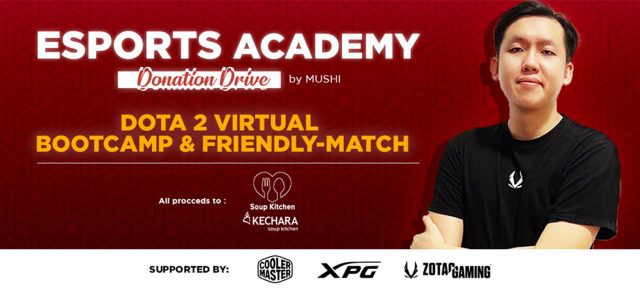 Esports Academy Donation Drive by Mushi