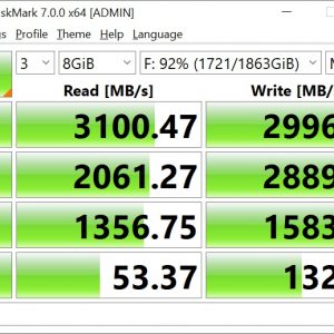 Teamgroup MP34Q CrystalDiskMark 8GB 2