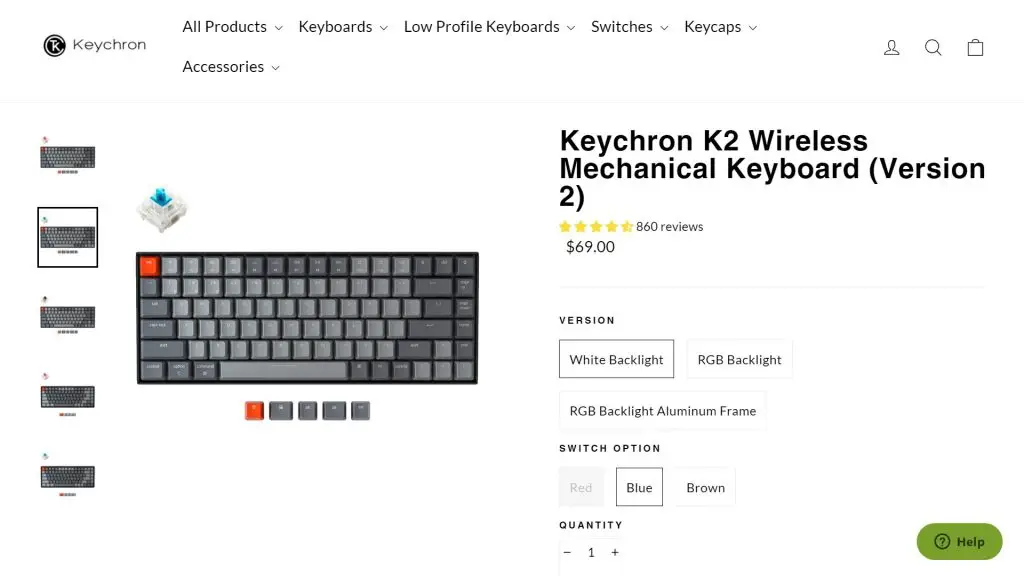 Keychron K2v2 11