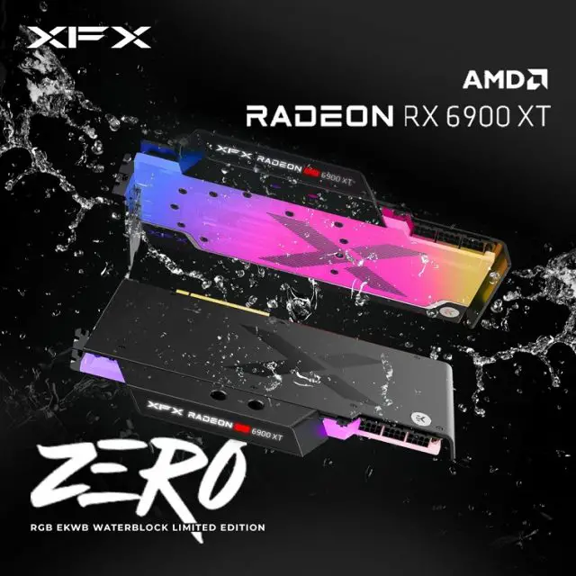 XFX Speedster ZERO AMD Radeon RX 6900 XT RGB EKWB Waterblock Limited Edition