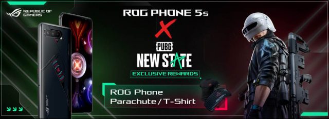 ASUS ROG Phone 5s x PUBG NEW STATE Elite Showmatch