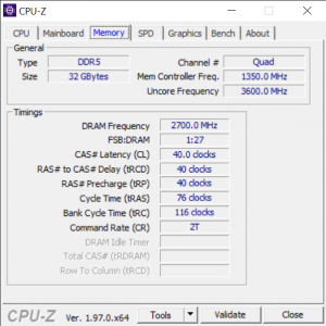 DDR5 5400 OC