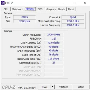 DDR5 5400 OC