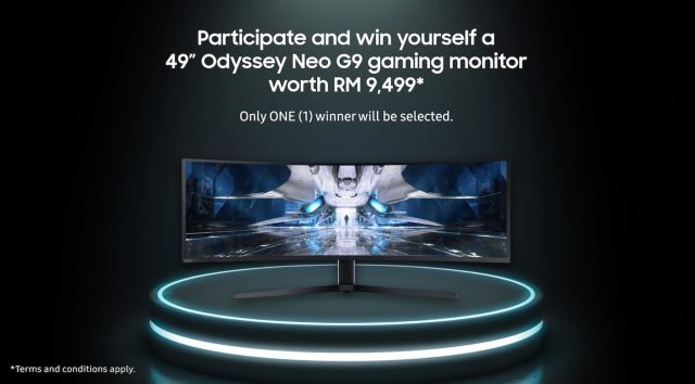 Samsung DefyReality Contest Odyssey Neo G9