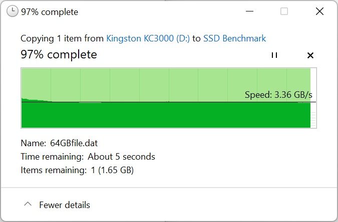 TEST - Kingston KC3000