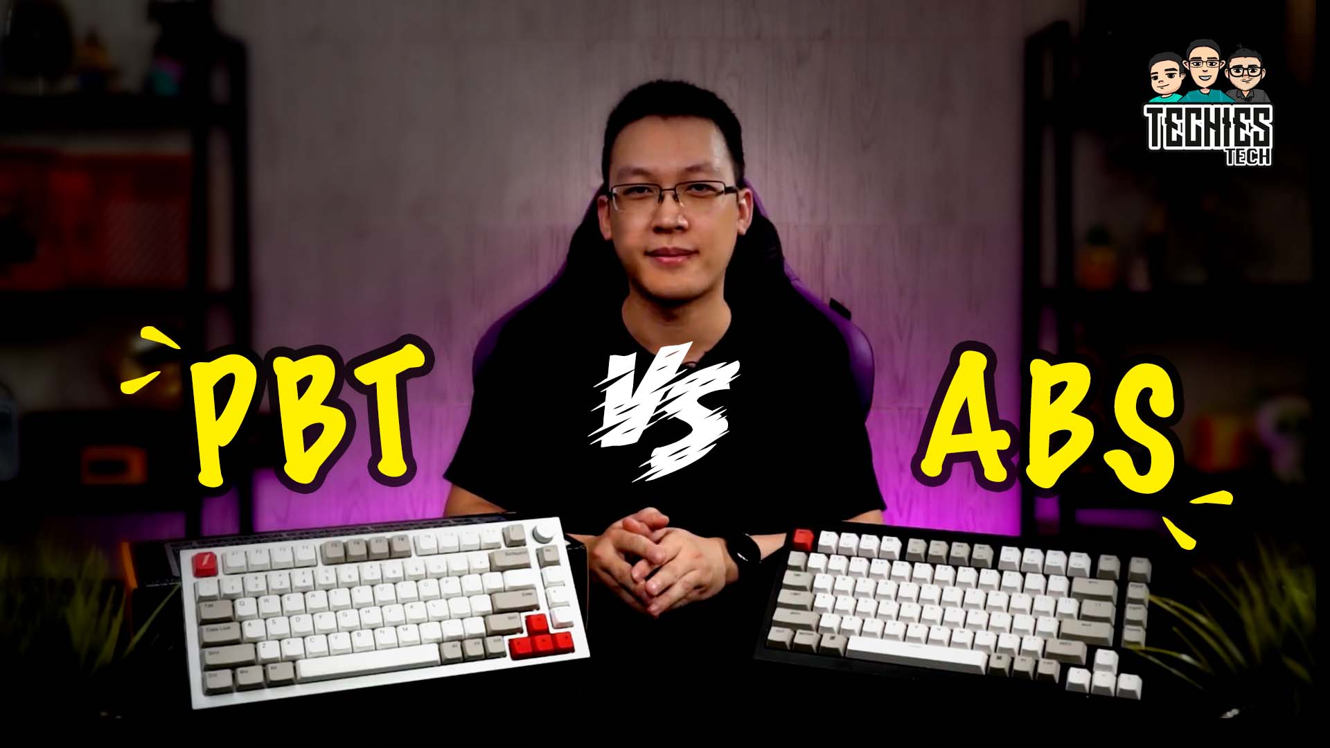 Keycap Material Explained PBT vs ABS