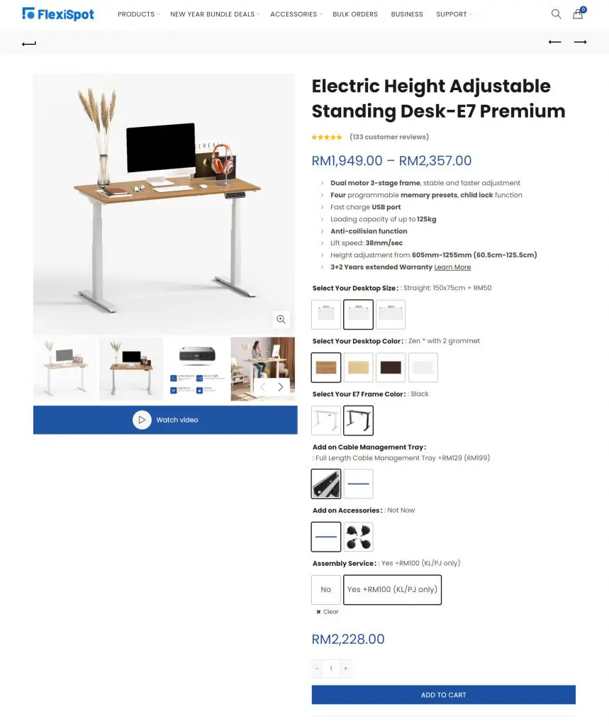 flexispot table flexispot table