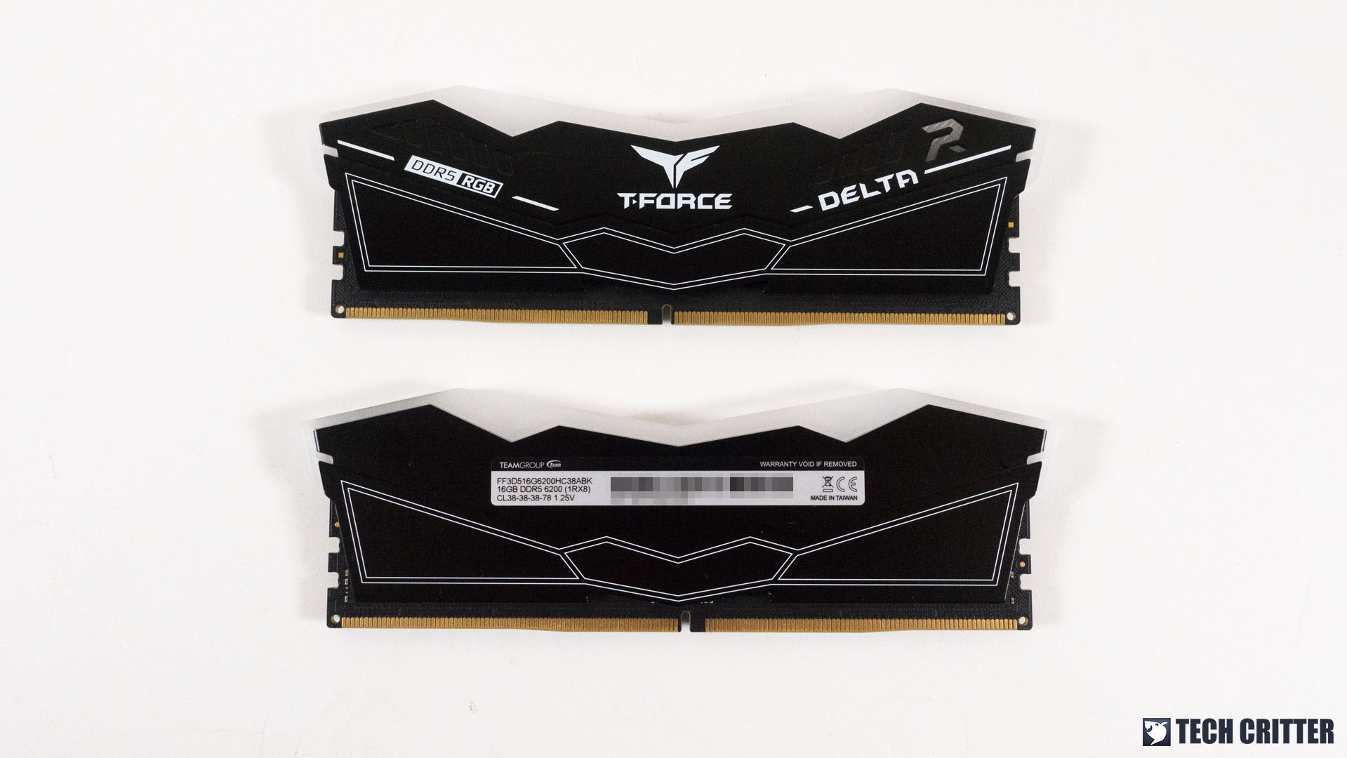 Team Group Delta RGB 32Go (2 x 16Go) DDR5 6200 MHz CL38