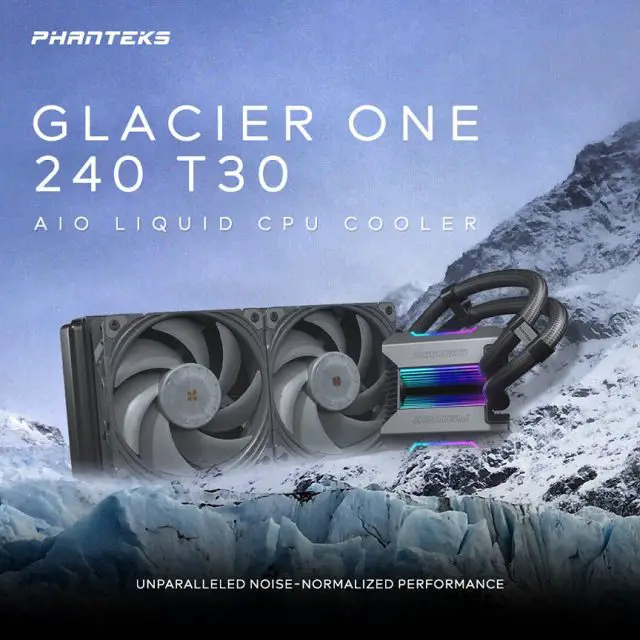 Phanteks Glacier One 240 T30 AIO Cooler