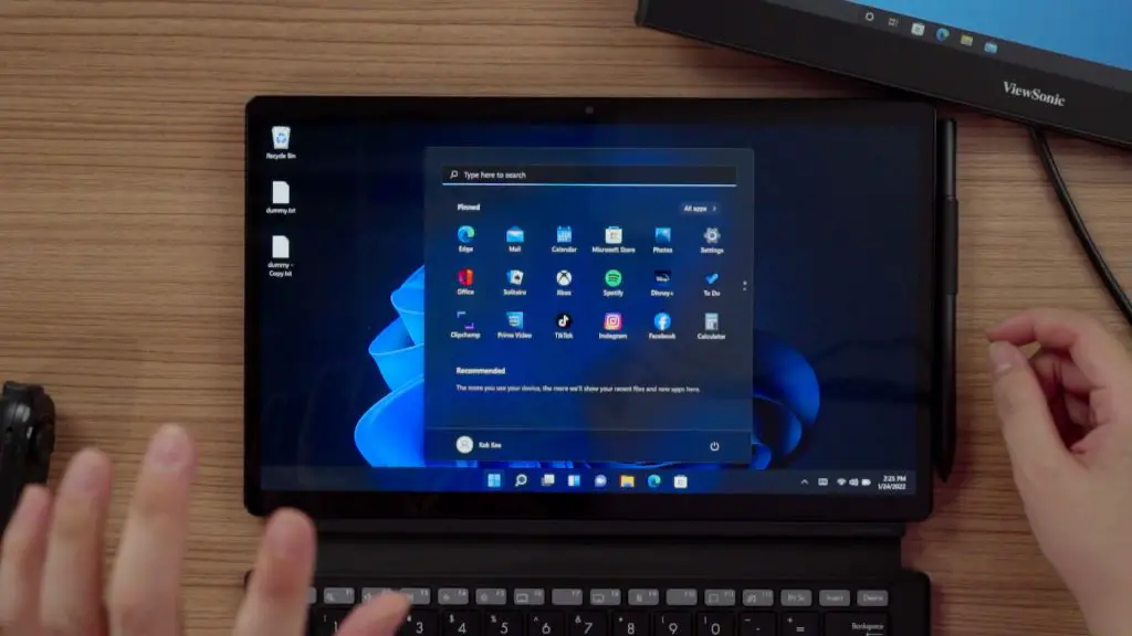 Windows 11 tablet review