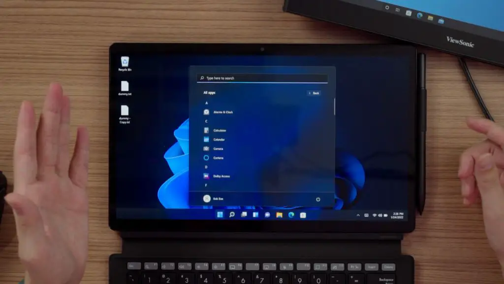 Windows 11 tablet review