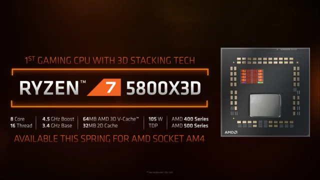 AMD Ryzen 7 5800X3D Details