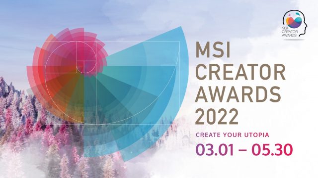 MSI Creator Awards 2022