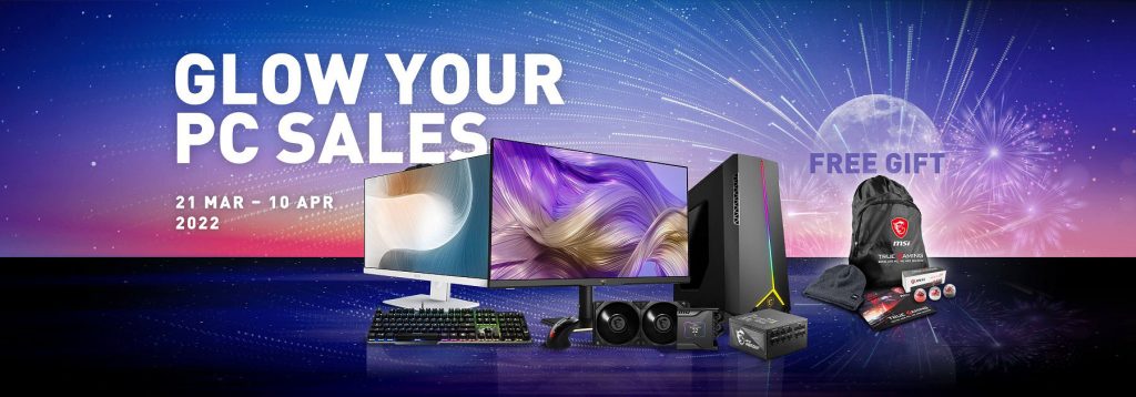 MSI Glow Your PC Sales