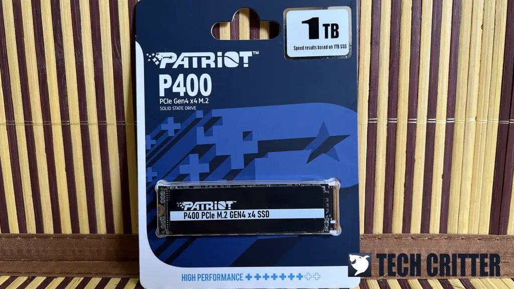Patriot P400 PCIe 4.0 NVMe M.2 SSD Review
