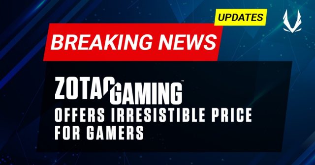 ZOTAC GPU Price Drop 1