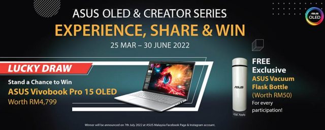 ASUS Experience Share and Win