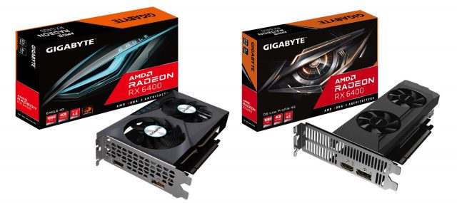 GIGABYTE Radeon RX 6400 EAGLE D6