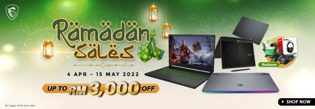 MSI Ramadan Sales 2022